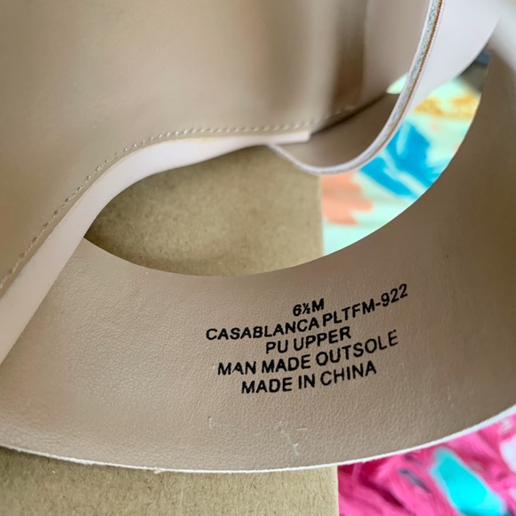 Platform Wedge Strappy Sandal - Picture 7 of 8